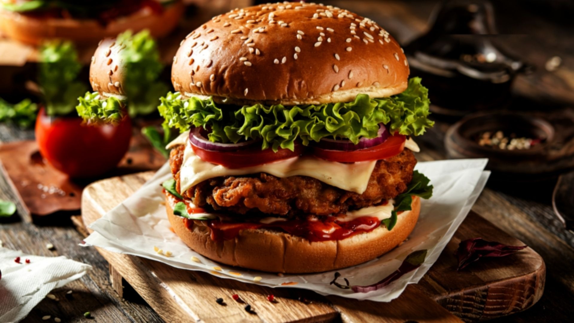 BBQ Tavuk Burger